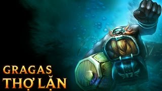 Gragas Thợ Lặn - Scuba Gragas - Skins lol