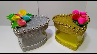 ПЛАСТИКОВАЯ БУТЫЛКА+ОБРЕЗКИ ФОАМИРАНА=СУПЕР ПОДАРОК НА ДЕНЬ СВЯТОГО ВАЛЕНТИНА.