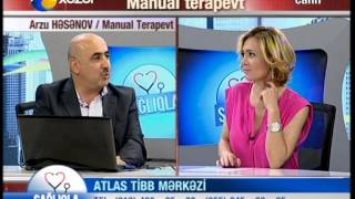 Manual terapiya.Arzu Hesenov ,Xezertv Sagliqla verlishi