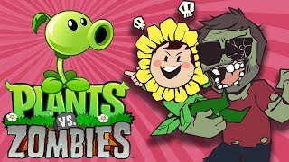 Plants vs Zombies with Audrey! - Grumpcade