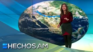 Pronóstico del tiempo con Vaitiare Mateos | Martes 26 de enero 2016