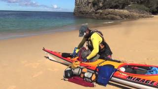 How to load a sea kayak - Expedition Sea Kayaking Australia