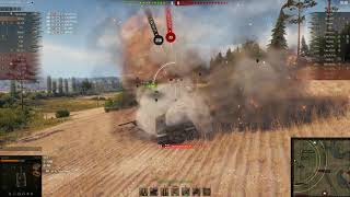 Интересный бой World of Tanks. Tortoise. Заблокированно броней 8110