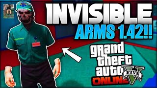 HOW TO GET INVISIBLE ARMS GLITCH ON GTA 5