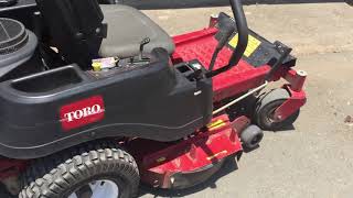 Toro Zero Turn Mower 42" Timecutter ZS4200TF - 2012 - 19121811-0134JW
