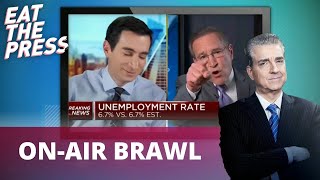Watch On-Air Brawl-Hosts in Knock-Down Battle