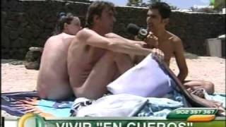 Jesús Cosano en "Canarias Directo", Vtr: Nudismo, naturismo y pasotismo.