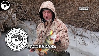 Зимняя рыбалка. Астрахань | НАРОДНЫЙ ПРОЕКТ ©