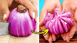 Clever Tips To Peel And Cut Vegetables & Fruits