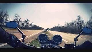 Киев-Одесса за 1 минуту и 5 секунд. Yamaha XJR400 и Honda CB400