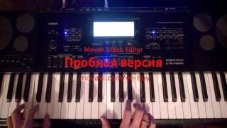 Белые розы музыка на синтезаторе Casio CTK-7200