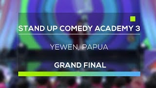 Stand Up Comedy Academy 3 : Yewen, Papua