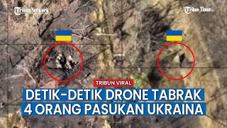 Tempat Nembak Pasukan Ukraina Dihantam Drone Rusia, Hanya Satu dari Empat yang Selamat