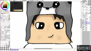 Speed ART #1 - 2D Minecraft Draw - HeySpunky