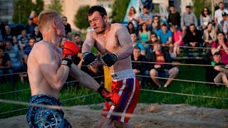 БЕШЕНАЯ БИТВА Боксеров в Боях Без Правил.