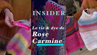 Le tie & dye de Rose Carmine