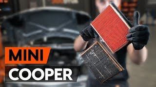 Cómo cambiar los filtro de aire en MINI COOPER 1 (R50, R53) [INSTRUCCIÓN AUTODOC]