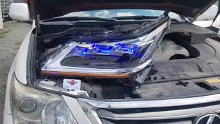 Как работают китайские фары Lexus LX 570