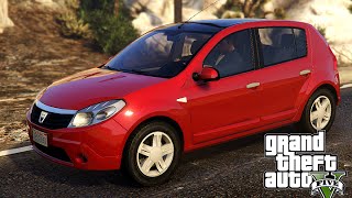 Dacia Sandero 2008 For GTA 5