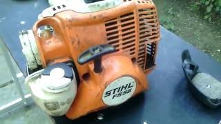 Мотокоса Stihl FS 56 ремонт карбюратора.Регулировка карбюратора.Диагностика