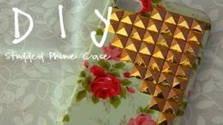 ♡ DIY: Studded iPhone Case Tutorial ♡