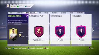 FIFA 18 Ultimate Team Argentina vs Brazil SBC