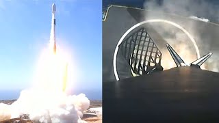 SpaceX Starlink 55 launch & Falcon 9 first stage landing, 12 August 2022