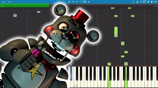 FNAF 6 Song - Nothing Remains - Piano Cover / Tutorial - Andrew Stein (MandoPony) /NateWantsToBattle