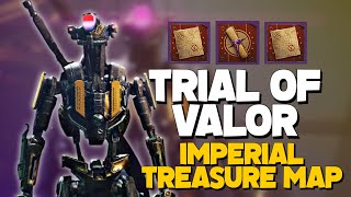Trial Of Valor ( Imperial Treasure Map ) Legion Anchor, EDZ / Destiny 2