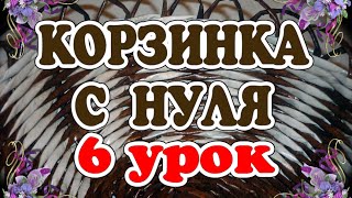 Лакируем корзинку из газет. Видео-урок 6.