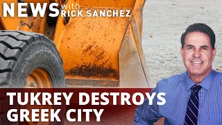 Is Turkey really bulldozing part of ancient Greece?