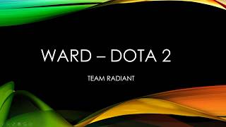 Como wardear dota 2 (Patch 7 22.e)