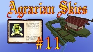 Minecraft FTB: Agrarian Skies HQ #11 - Ниже уровня моря.
