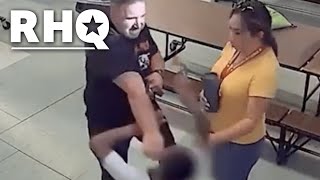 Security Cam Catches Principal SHOVES Autistic Student