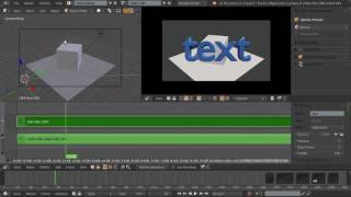 Видео-редактор Blender 28 - Импорт 3D-сцены