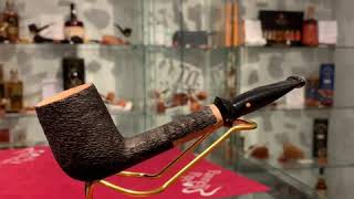 Pipa Paronelli radica lovat rusticata fatta a mano - www.paronellipipe.com