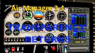 Transparency Returns to Air Manager