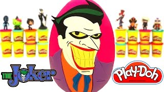 Huevo Sorpresa Gigante de El Guasón en Español de Plastilina Play Doh