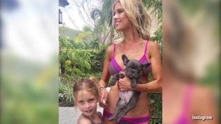 Christina El Moussa Bares Her Abs In Barely-There Bikini!