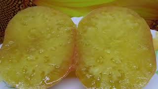 Люблю такие вкусные томаты! Дегустация коллекционного томата Прелесть Роузы.