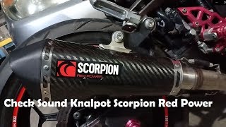 Edan,,!!! Suara Knalpot Scorpion Red Power di Ninja 250fi, Ngebas Tapi Ngegass