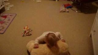 Izzie vs Sandy the Bear