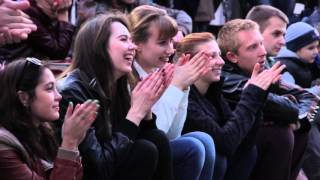 Уличный спектакль «Синяя птица"  в Харькове