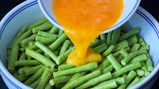 【小颖美食】豆角别总是炒着吃了，教你1个新吃法，简单又下饭，全家人都爱吃