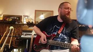 Harley Benton BM-75/BM-70 DLX Trans Red Deluxe Series Electric Guitar testing and demonstration