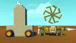 BEST ROBOT BATTLE IN THE WORLD! (Scrap Mechanic)