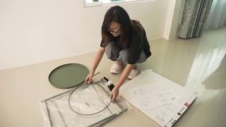 Ikea Gladom Installation