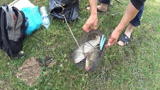 Рыбалка в Барабой. Карась Плотва на жмых и на донку. Часть 2