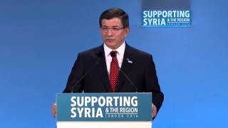Opening Plenary Session: Ahmet Davutoğlu, Prime Minister of Turkey