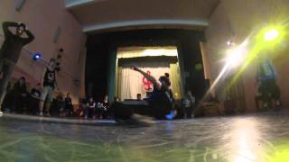 Big mama vs Svetoch crew (Pro 2x2 1/4, Energy JAM 2014, spb) - #bboy #bgirl #breakdance